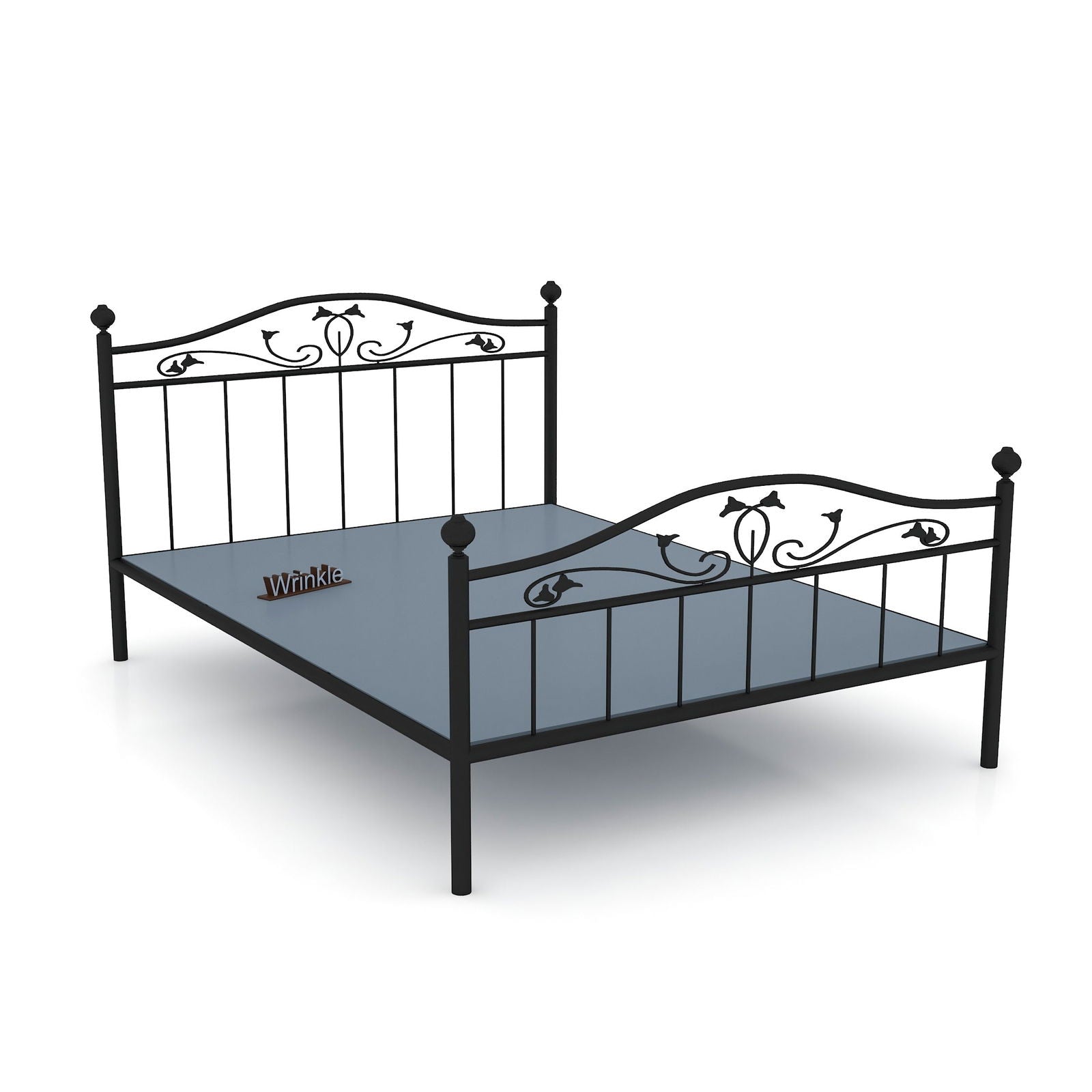 MetalCraft Arrowhead Iron Bed - Furnishiaa -  -